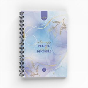 Cuaderno Argollado Flowers para Mujer 1 Materia