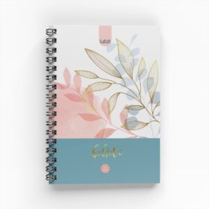 Cuaderno Argollado Flowers para Mujer 1 Materia