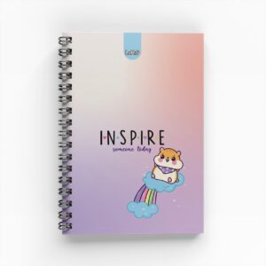 Cuaderno Argollado Muñecos para Mujer 5 materias