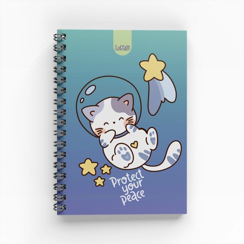 Cuaderno Argollado Muñecos para Mujer 5 materias