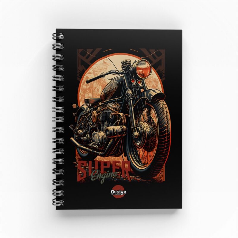 Cuaderno Argollado Design para Hombre 7 materias