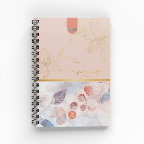 Cuaderno Argollado Flowers para Mujer 7 materias