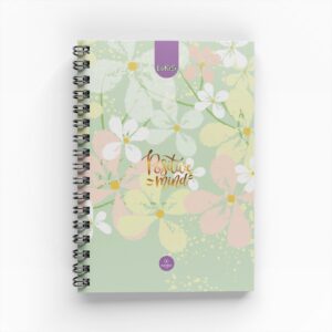 Cuaderno Argollado Flowers para Mujer 7 materias Cuaderno Argollado Flowers para Mujer 7 materias