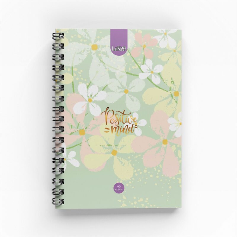 Cuaderno Argollado Flowers para Mujer 7 materias Cuaderno Argollado Flowers para Mujer 7 materias