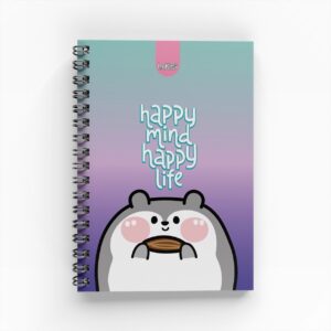 Cuaderno Argollado Muñecos para Mujer 7 materias