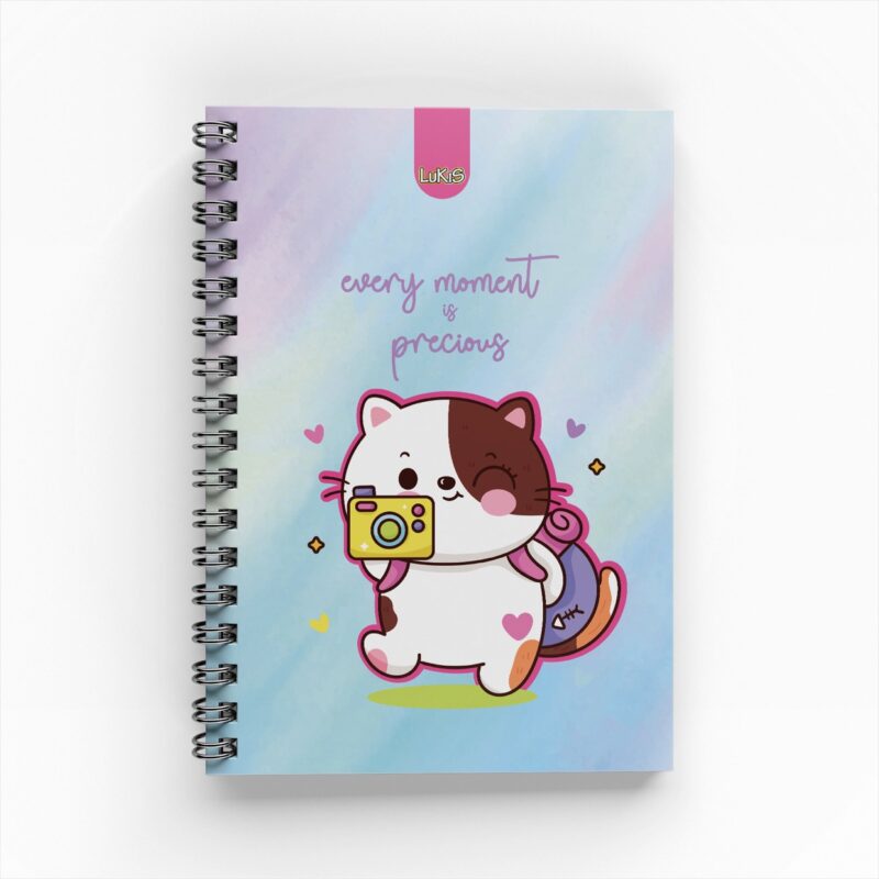 Cuaderno Argollado Muñecos para Mujer 7 materias