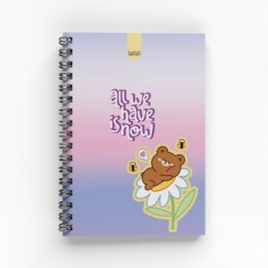 Cuaderno Argollado Muñecos para Mujer 7 materias