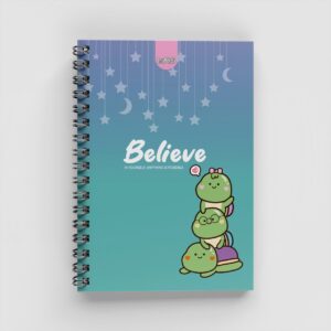 Cuaderno Argollado Muñecos para Mujer 7 materias