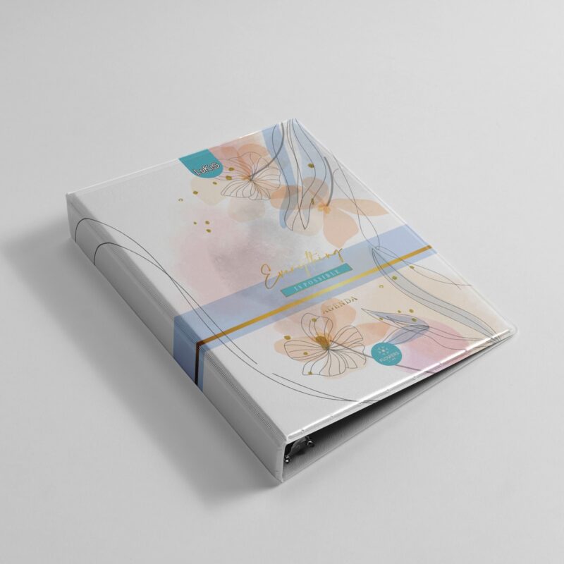 Folder Flowers para Mujer