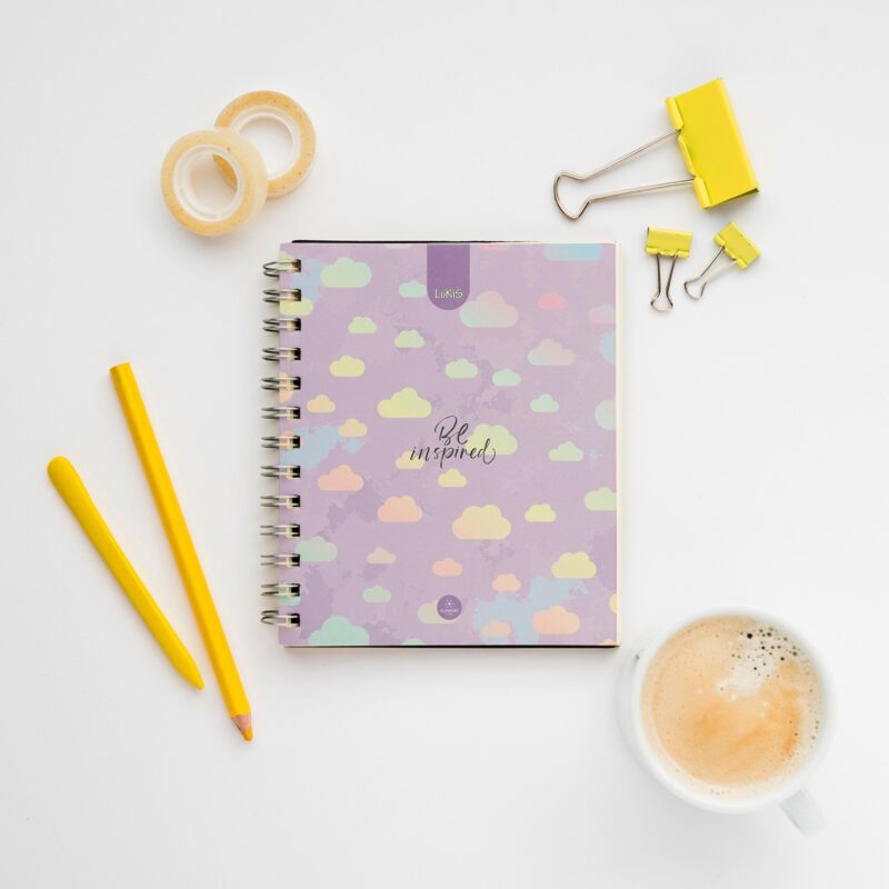 Libreta MiniSpring Flowers para Mujer