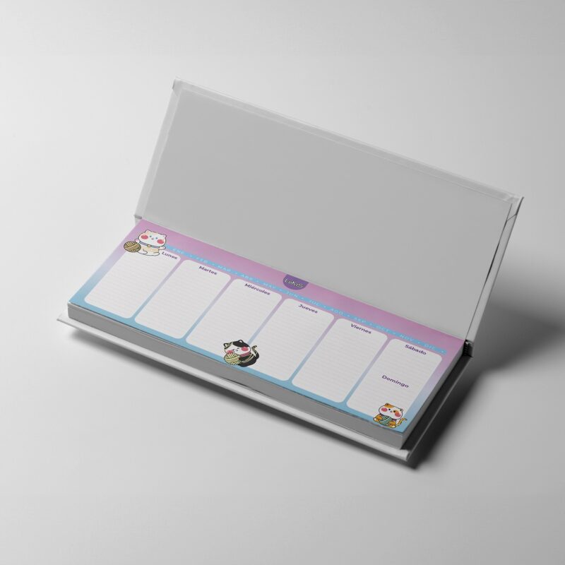 Planeador Semanal para Mujer Muñecos