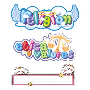 Stickers Para Marcar Útiles Escolares